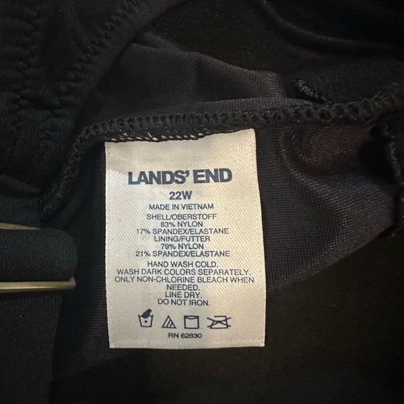 NEW Womens swimsuit Lands End 22W - Picture 4 of 6